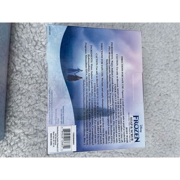 Disney Frozen Bath Time Activity Set And Soap Scrub Set w/ Elf Plushie - Picture 8 of 8